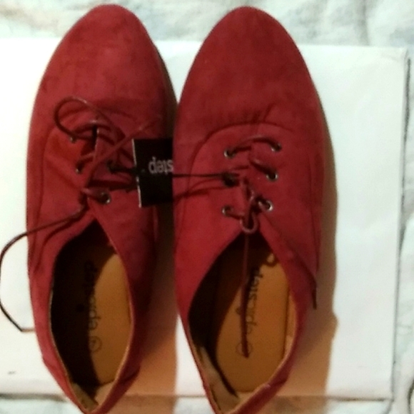 Epicstep ladies suede lace-up shoes NWT - Picture 1 of 5